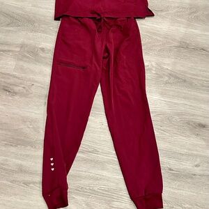 Burgundy XS Scrubs
